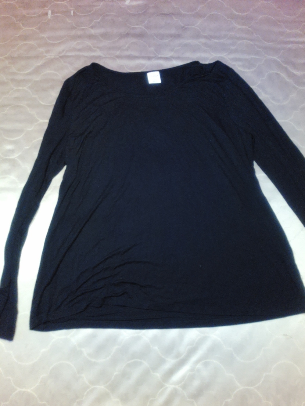 Black Long Sleeve Top Like New